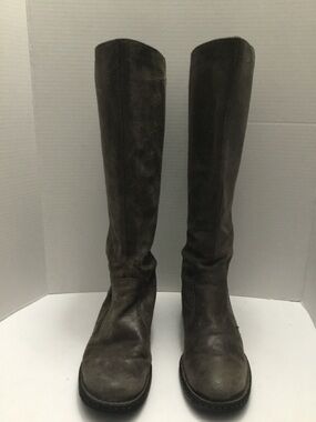 Born Tall Brown Leather Boots size 8M